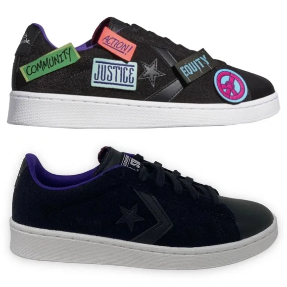 CONVERSE All Star Pro Leather Black - Picture 1 of 15